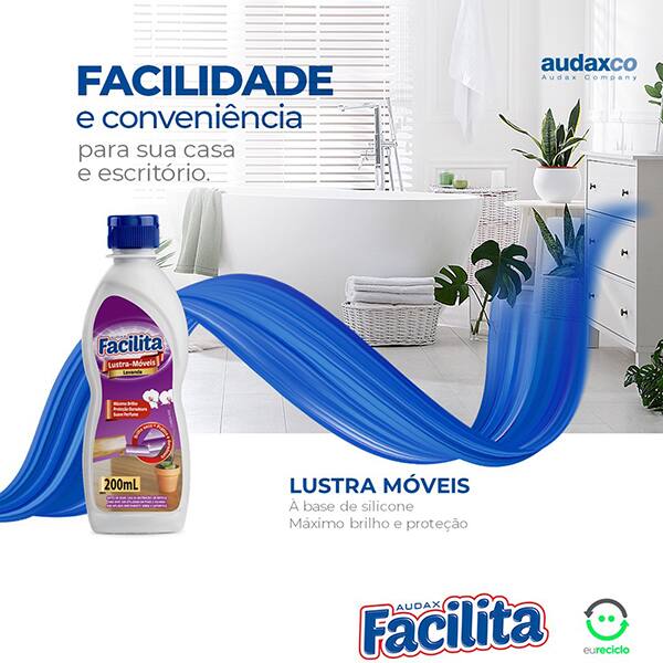 Lustra móveis lavanda 200ml 109023 Audax PT 1 UN