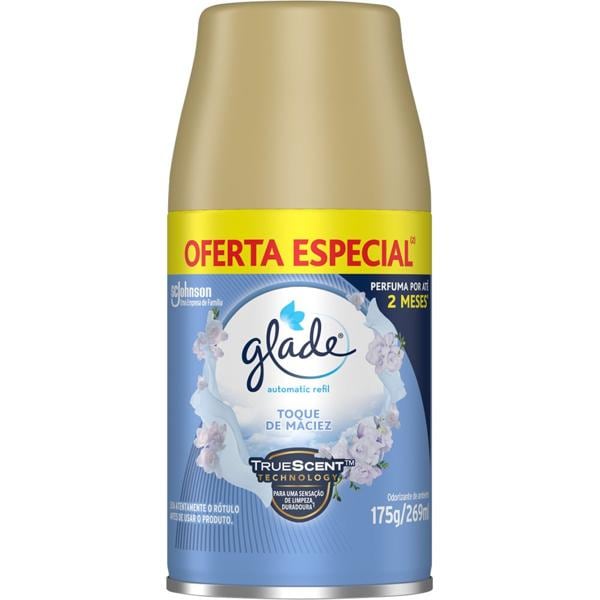 Glade Automatic Refil, Toque de Maciez, 269ml, 6538, Johnson - PT 1 UN