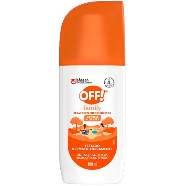 Repelente em spray off! Refresh, 100ml, 6739, Johnson - 1 UN