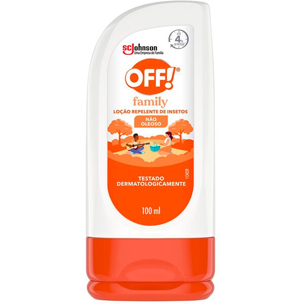 Repelente loção off! family, 100ml, 4164, Johnson - 1 UN