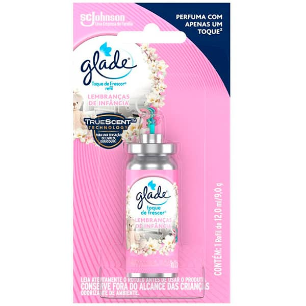 Glade refil lembranças de infância, 12ml, 4187, Johnson - 1 UN