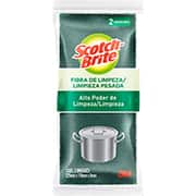 Esponja Fibra Limpeza Pesada, Scotch-Brite, HB00481396, 3M - PT 2 UN