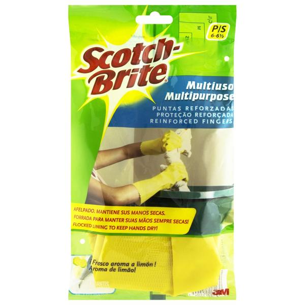 Luva forrada multiuso pequena scotch brite 3M PT 1 UN