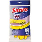 Luva forrada top amarela média Sanro PT 1 UN Luva forrada top amarela média Sanro PT 1 UN