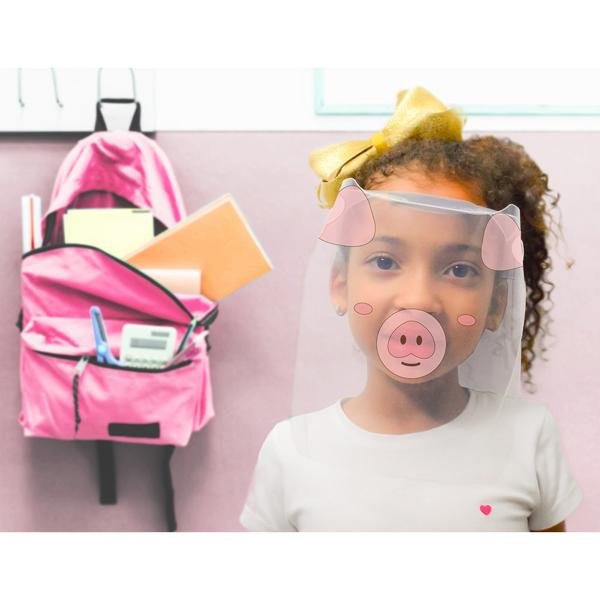 Protetor Facial Em Pp Infantil (Face Shield Kids), Dello - PT 1 UN