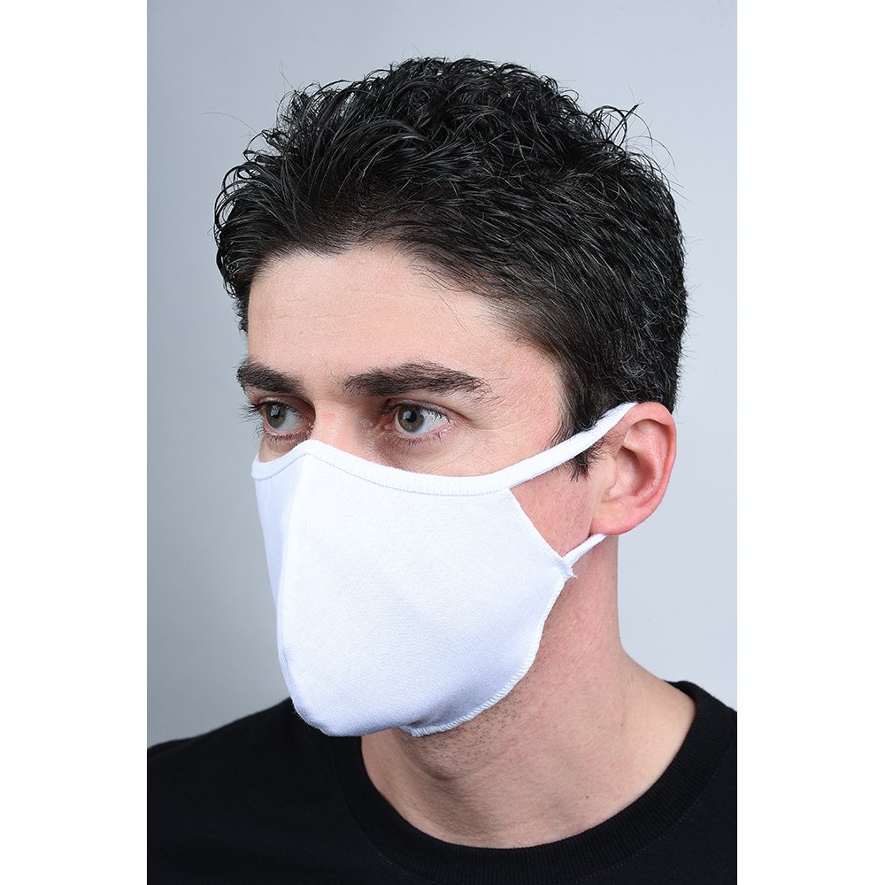 1 peça máscara de máscara vazia exclusiva criativa universal máscara  térmica em branco