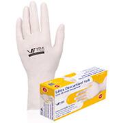 Luva látex descartável natural c/amido G Volk do Brasil CX 100 UN Luva látex descartável natural c/amido G Volk do Brasil CX 100 UN