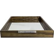 Bandeja 30x45cm madeira espelhada Rústica 9043 Decorex PT 1 UN