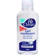 Álcool em gel antisséptico 60g extrato de algodão Hi Clean PT 1 UN