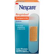 Curativo transparente, 19mmx76mm, Nexcare,  HB00475544, 3M - CX 10 UN Curativo transparente, 19mmx76mm, Nexcare,  HB00475544, 3M - CX 10 UN