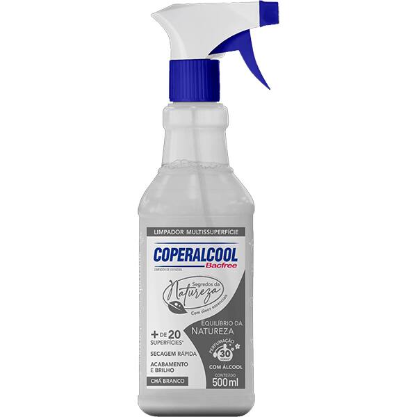 Álcool Líquido Bacfree equil. da natureza 500ml 789 Coperalcool PT 1 UN Álcool Líquido Bacfree equil. da natureza 500ml 789 Coperalcool PT 1 UN