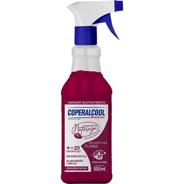 Álcool Líquido Bacfree enc. das flores 500ml 788 Coperalcool PT 1 UN Álcool Líquido Bacfree enc. das flores 500ml 788 Coperalcool PT 1 UN
