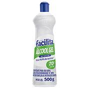 Álcool em gel 500g Tradicional 70º, Facilita, 109154, Audax - PT 1 UN