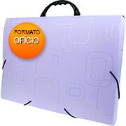 Maleta Polipropileno Plástica Oficio Escolar, Lilás, Dello - PT 1 UN Maleta Polipropileno Plástica Oficio Escolar, Lilás, Dello - PT 1 UN