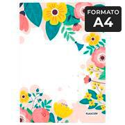 Pasta plástica em L, A4, L18, Garden, PAL-01311, Plascony - PT 1 UN