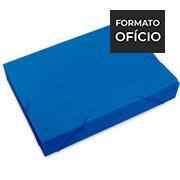 Pasta novaonda ofício 340x245x55mm, Azul, Polibrás - PT 1 UN Pasta novaonda ofício 340x245x55mm, Azul, Polibrás - PT 1 UN