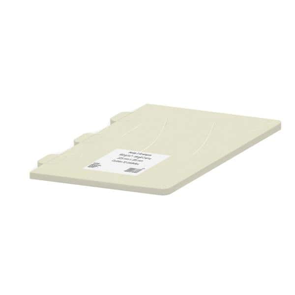 Pasta para 3 grampos Vergê 180g, 225 x 315mm, Creme, Spiral - PT 10 UN Pasta para 3 grampos Vergê 180g, 225 x 315mm, Creme, Spiral - PT 10 UN