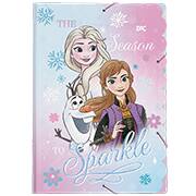 Pasta com elástico em polipropileno, A4, Frozen, 5425, DAC - PT 1 UN