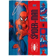 Pasta com elástico em polipropileno, A4, Homem Aranha, 5431, DAC - PT 1 UN