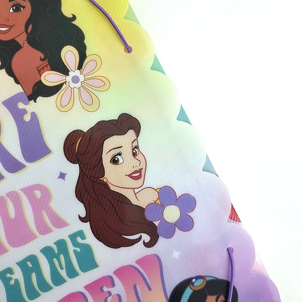 Pasta com elástico em polipropileno, A4, Princesas Disney, 5455, DAC - PT 1 UN