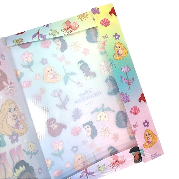 Pasta com elástico em polipropileno, A4, Princesas Disney, 5455, DAC - PT 1 UN