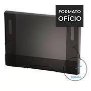 Pasta com Aba Elástico Ofício, Com Dorso 30mm, em polipropileno, Fumê, A30, Plascony - PT 1 UN Pasta com Aba Elástico Ofício, Com Dorso 30mm, em polipropileno, Fumê, A30, Plascony - PT 1 UN