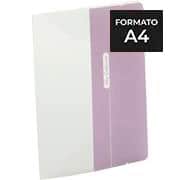 Pasta Aba Elástico, A4, Sem Dorso, Plástica, A02MC, My Colours Candy, Lavanda, Plascony - PT 1 PT