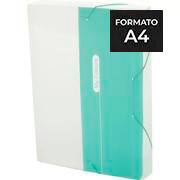 Pasta Aba Elástico, A4, Dorso 2cm, Plástica, A20MC, My Colours Candy, Verde, Plascony - PT 1 UN Pasta Aba Elástico, A4, Dorso 2cm, Plástica, A20MC, My Colours Candy, Verde, Plascony - PT 1 UN