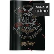 Pasta com elástico polip. Ofício Harry Potter 3238 DAC PT 1 UN