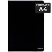 Pasta Catálogo Compacta, A4, 10 envelopes, Plástica, CAT10BL, Black, Plascony - PT 1 UN Pasta Catálogo Compacta, A4, 10 envelopes, Plástica, CAT10BL, Black, Plascony - PT 1 UN