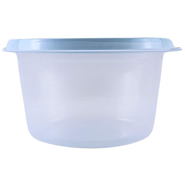Pote plástico com 3 unidades, 1,1L, Azul, TR1100C AZ, Plascony - PT 1 UN