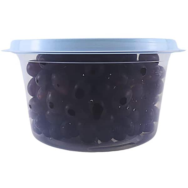 Pote plástico com 3 unidades, 1,1L, Azul, TR1100C AZ, Plascony - PT 1 UN