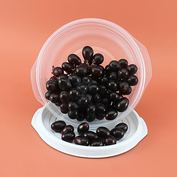 Pote plástico com 3 unidades, 1,1L, Azul, TR1100C AZ, Plascony - PT 1 UN