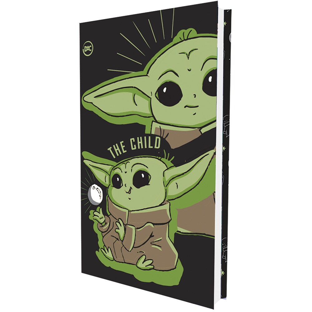 Kit Star Wars Presente Livro Pasta Agenda Jogo Copo Yoda