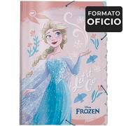 Pasta com elástico polipropileno oficio Frozen Disney 3883 DAC - PT 1 UN