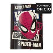 Pasta com elástico oficio, Homem Aranha Spiderman Marvel, 3900, DAC - PT 1 UN