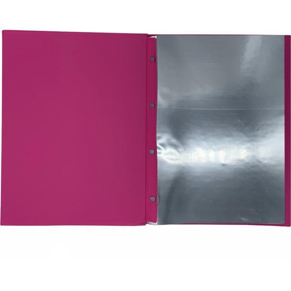 Pasta catálogo com visor, 50 envelopes, Rosa pink, Ofício, 7822, Plastpark - PC 1 UN