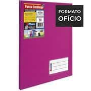 Pasta catálogo com 10 envelopes ofício pink com colchete 2535-2 Chies PT 1 UN