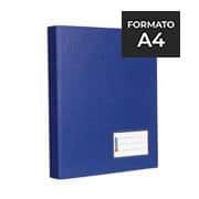 Pasta catálogo com 25 envelopes A4 azul 1173 Chies PT 1 UN