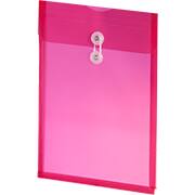 Pasta documento envelope c/fechamento vertical rosa EV-03 Plascony PT 5 UN Pasta documento envelope c/fechamento vertical rosa EV-03 Plascony PT 5 UN