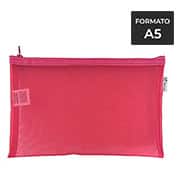 Pasta para documentos Slim, A5, 15cm x 25cm, Pink, Belinky - BT 1 UN