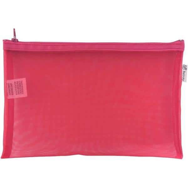 Pasta para documentos Slim, A5, 15cm x 25cm, Pink, Belinky - BT 1 UN