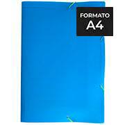 Pasta com elástico polipropileno, A4, Fullcolor Azul, 0442.C.003, Dello - PT 1 UN