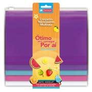 Pasta Zip bag, Safe makeup, 22cm x 15cm, Sortido, 5810, Chies - PT 5 UN Pasta Zip bag, Safe makeup, 22cm x 15cm, Sortido, 5810, Chies - PT 5 UN