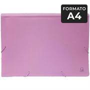 Pasta Sanfonada, A4, 12 divisórias, Plástica, SME12LP, Lolipop, Lilás, Plascony - PT 1 UN