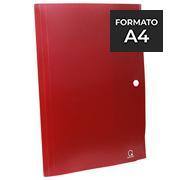 Pasta documento, fecho em botão metálico, A4, Marsala, PAL- 01132, Plascony - PC 1 UN Pasta documento, fecho em botão metálico, A4, Marsala, PAL- 01132, Plascony - PC 1 UN