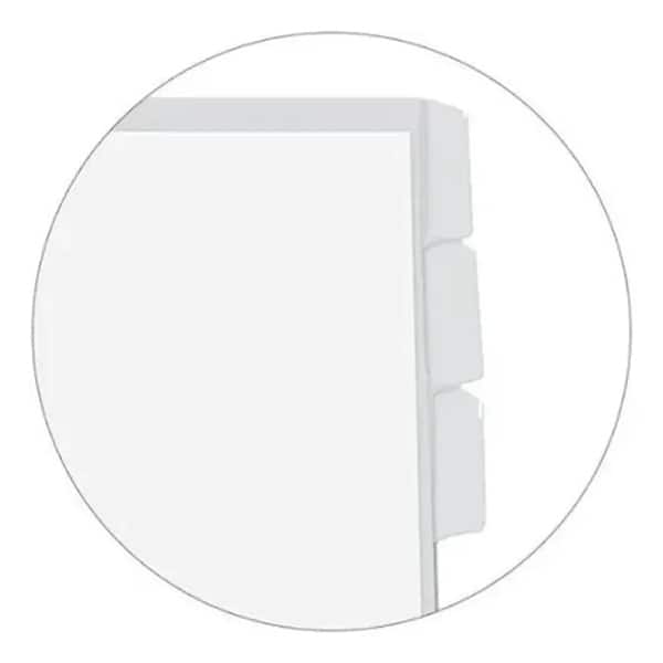 Pasta plástica em L triplo PP 0,18 320x215mm incolor 3725 Plastpark PT 1 UN