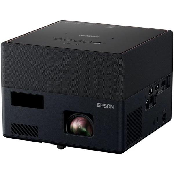 Projetor Laser EpiqVision EF-12 Smart Streaming com Android TV, Bluetooth e Alto-falante Independente de 5W - V11HA14020 - Epson - CX 1 UN