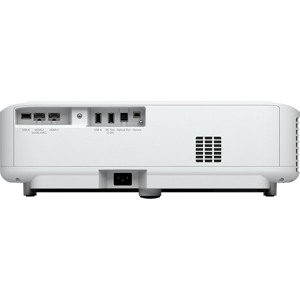 Projetor Laser Smart EpiqVision LS650 Branco com Android TV, Bluetooth, Bivolt, V11HB07020 - Epson - CX 1 UN