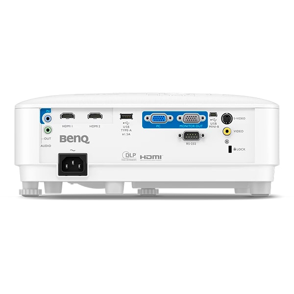 Projetor multimídia WXGA, 4000 lúmens, Alto-falante 10W, HDMI, USB, Bivolt, Branco, MW560, 24721, Benq - CX 1 UN